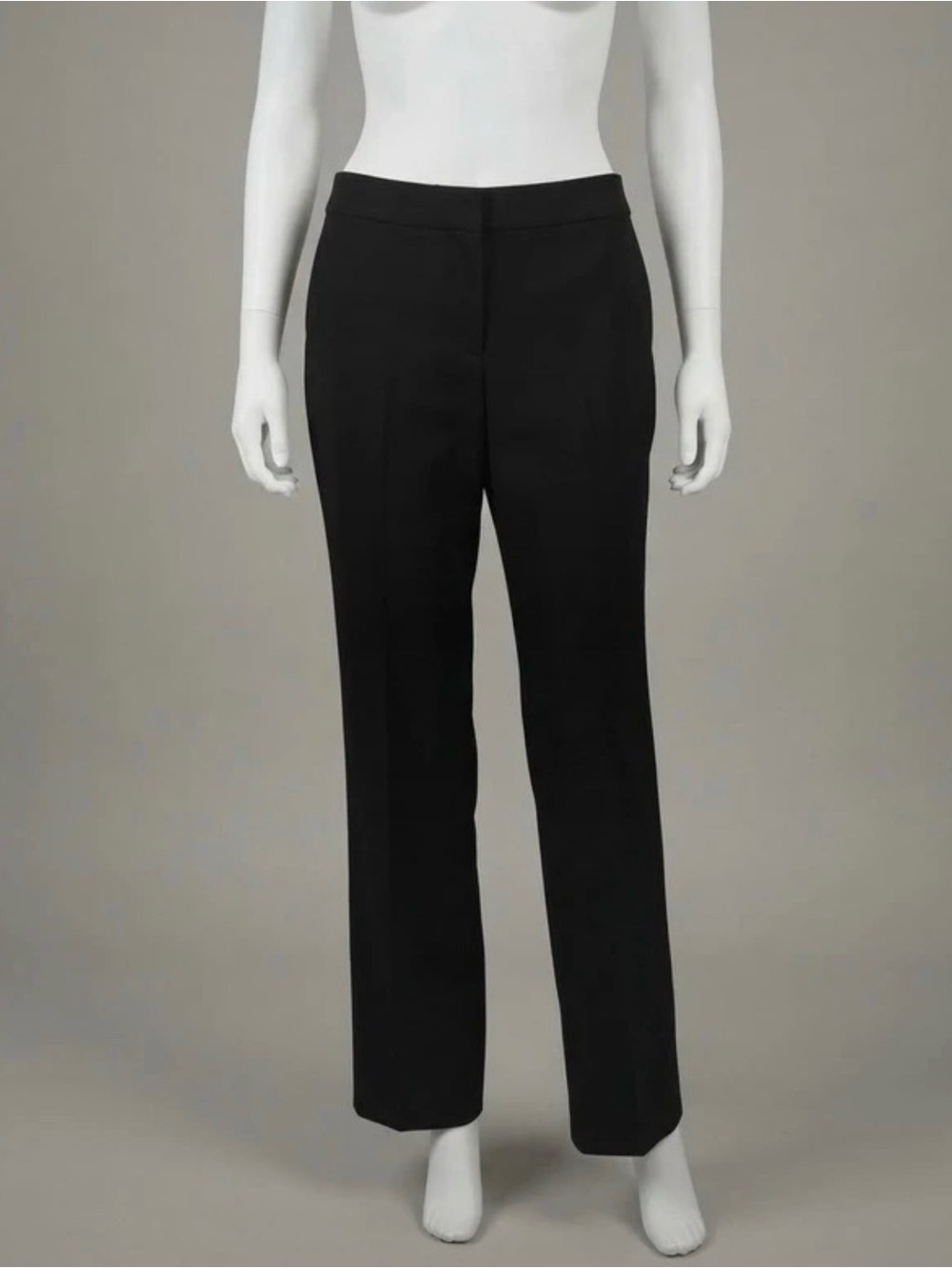 Jones New York Black Straight-Leg Women's Pants